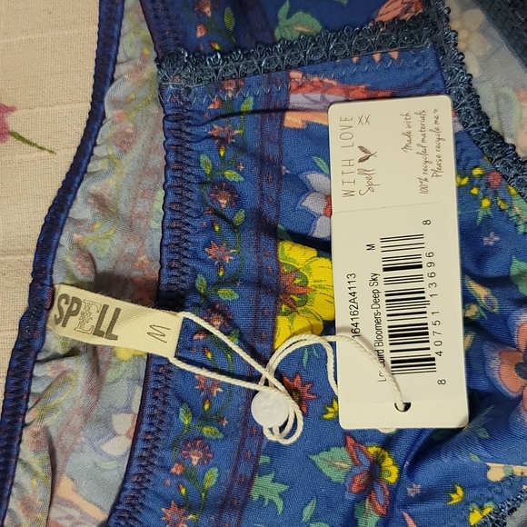 Spell Lovebird undie set Deep Sky - Picture 5 of 5